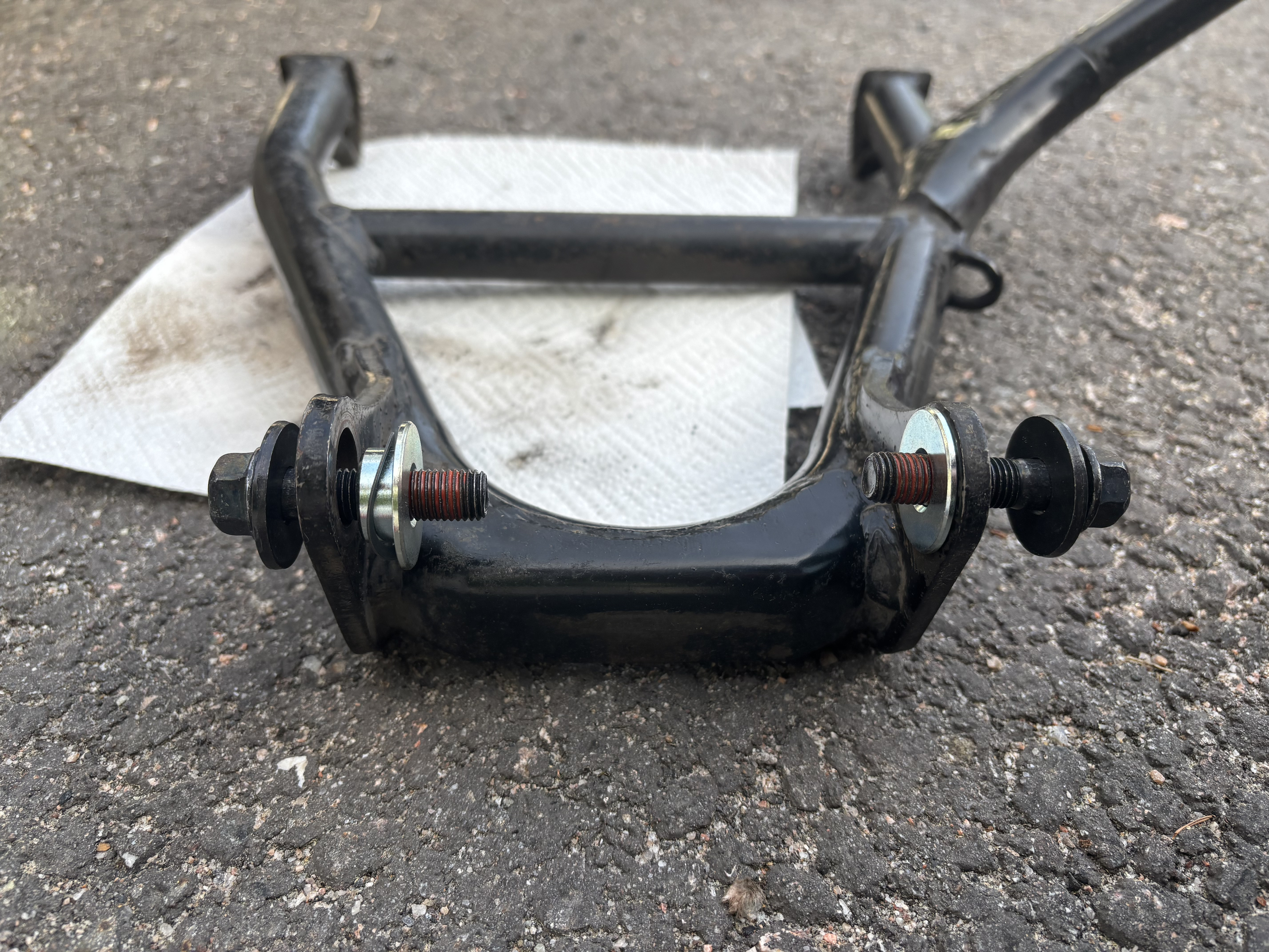 Picture of stand installation.